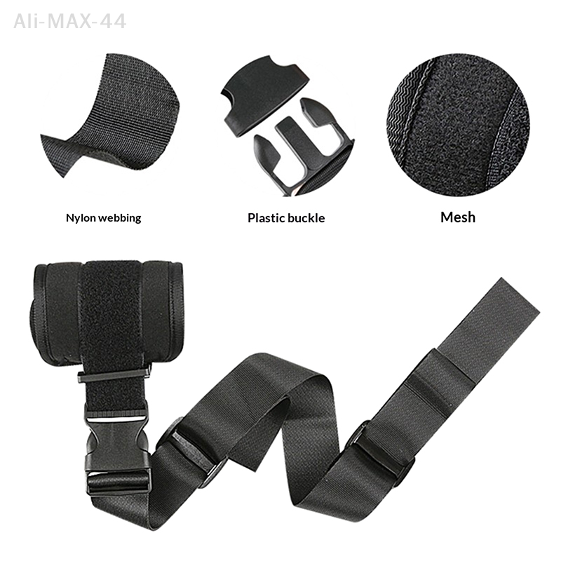 Ankle Mobility Band - สายรัดข้อมือและข้อเท้าสำหรับเตียง ป้องกันการขีดข่วน ยึดตรึงแขนและขาส่วนบนและส่วนล่าง เพื่อความปลอดภัยและความมั่นคง
