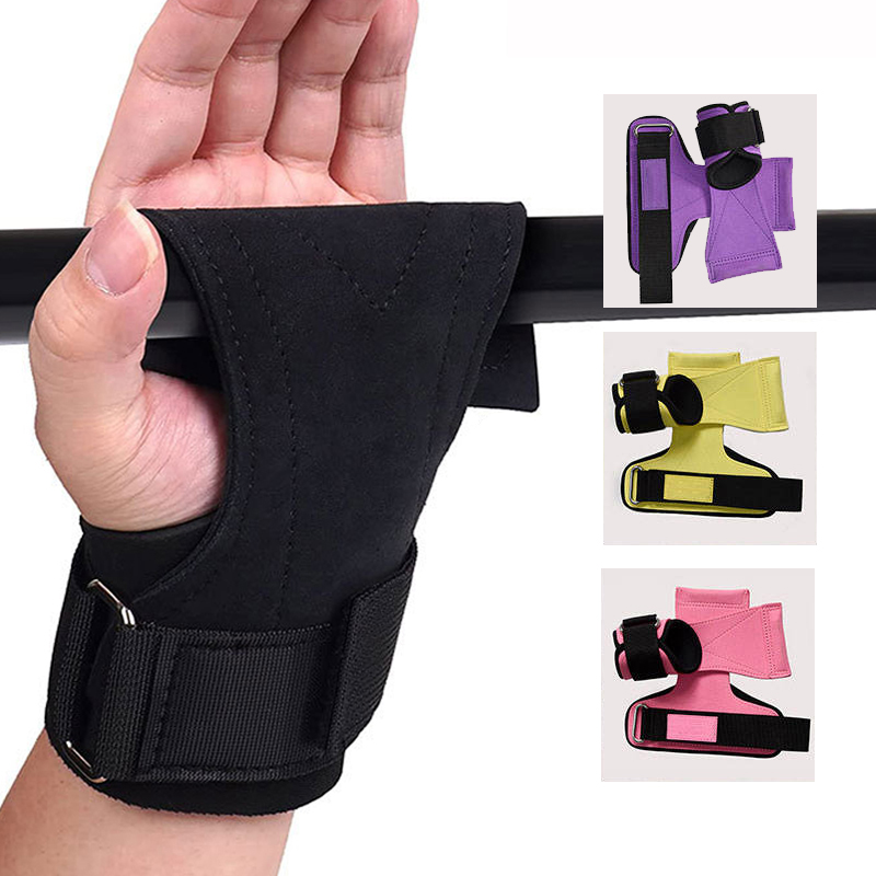 Crossfit Gym Gear - ตัวป้องกันปาล์มหนาสําหรับยิมนาสติก Crossfit,ตัวป้องกันปาล์ม,แถบกันลื่น,ถุงมือยกน้ําหนัก,ถุงมือยิม,ใหม่
