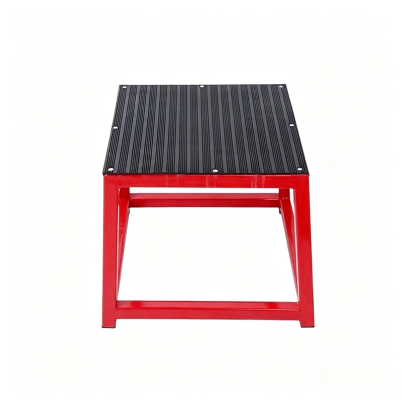 Box Jump Plyo - กล่องกระโดดพลายโอสำหรับยิม พร้อมแผ่นยางกันลื่น อุปกรณ์เสริมสำหรับการฝึกกระโดดและฟิตเนส