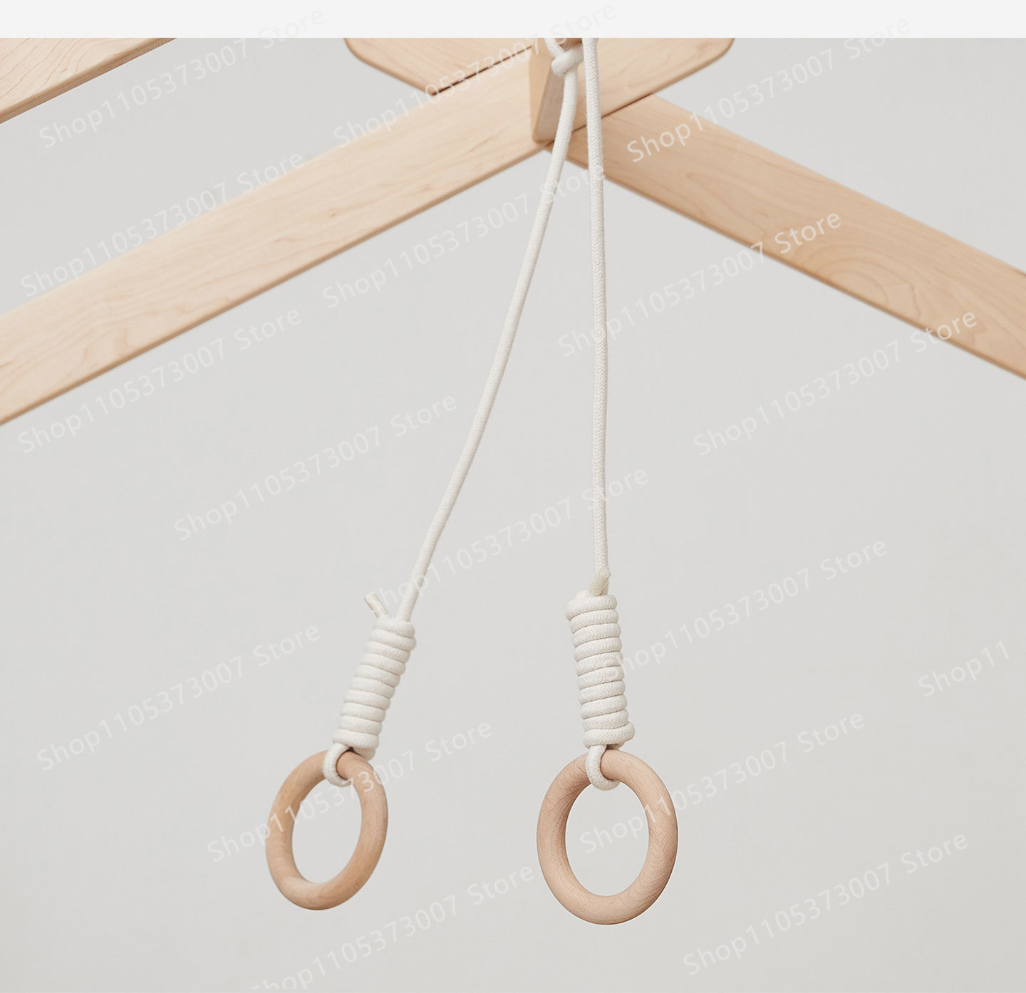ห่วงแขวนเตียง, อุปกรณ์ไม้เนื้อ - Gymnastic Ring Wood บทวิจารณ์และราคา