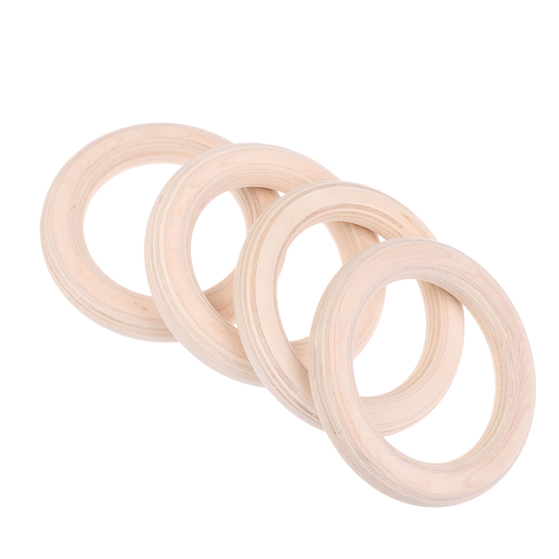 ห่วงยิมนาสติกแบบพกพา 2 ชิ้น/คู - Gymnastic Ring Wood บทวิจารณ์และราคา