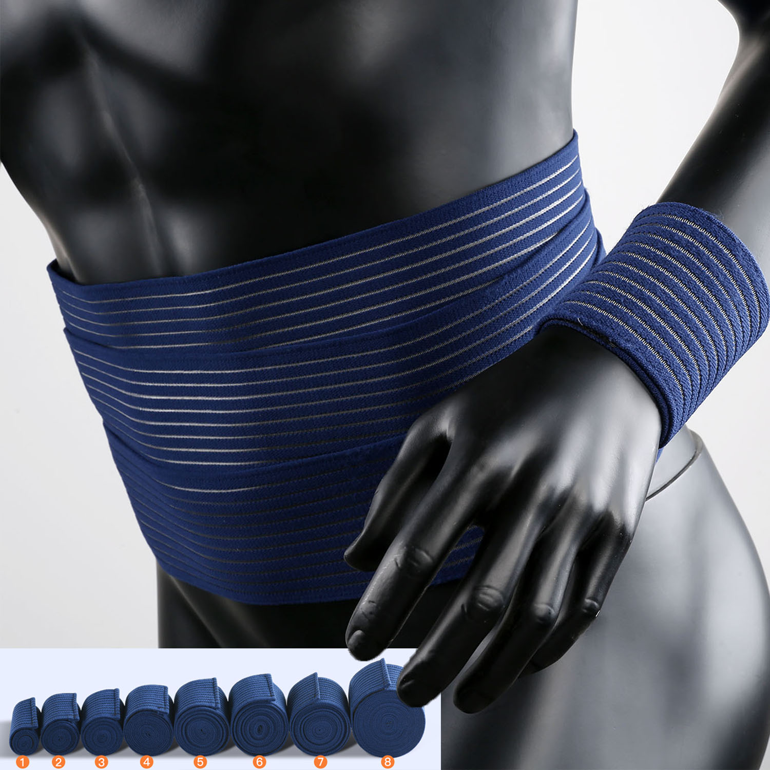 1 PC เทปผ้าพันแผลการบีบอัดข้อเ - Ankle Mobility Band บทวิจารณ์และราคา