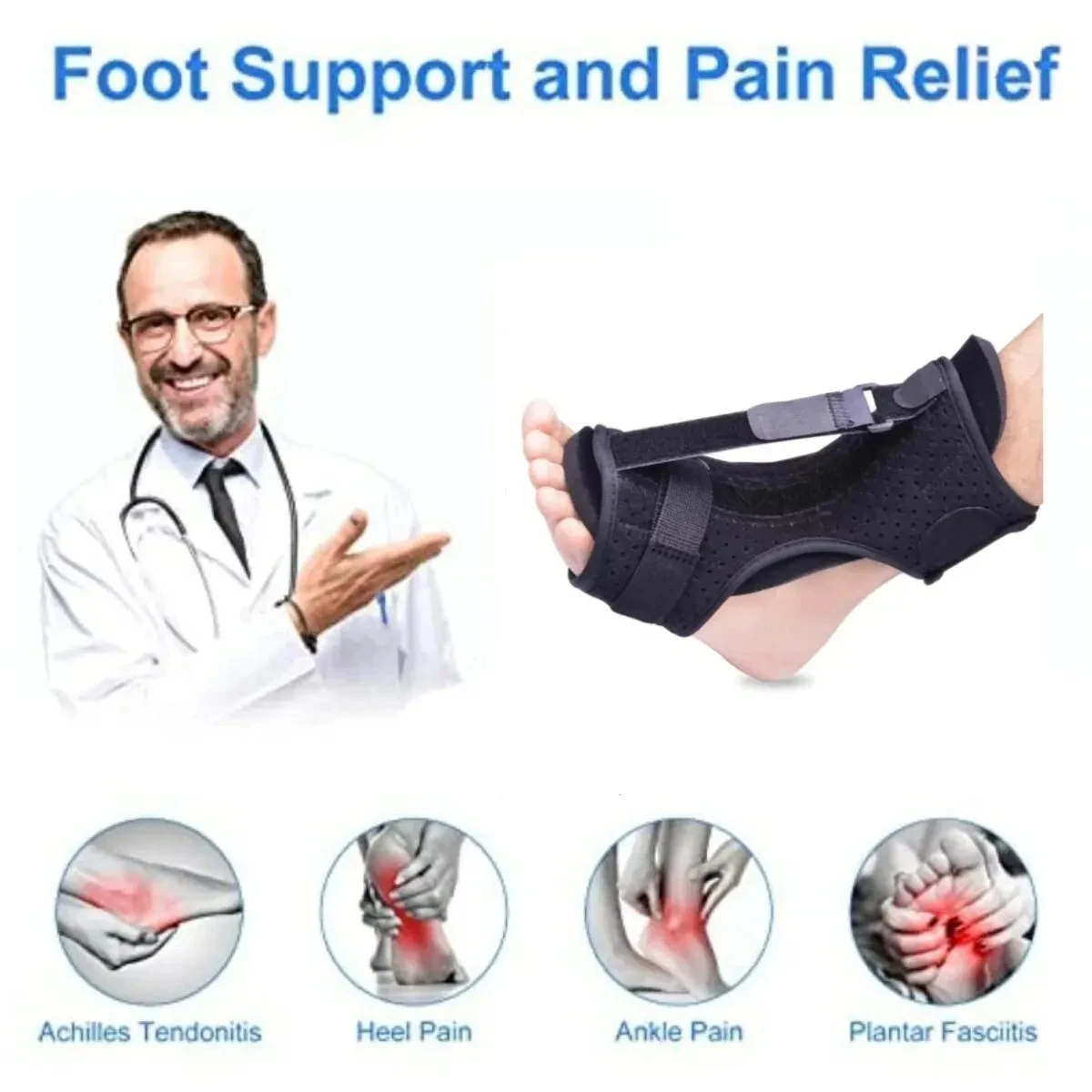 1PC Plantar Fasciitis Night Sp - Ankle Mobility Band บทวิจารณ์และราคา