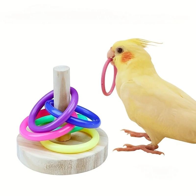 ไม้ Interactive Parrot แหวนของ - Gymnastic Ring Wood บทวิจารณ์และราคา